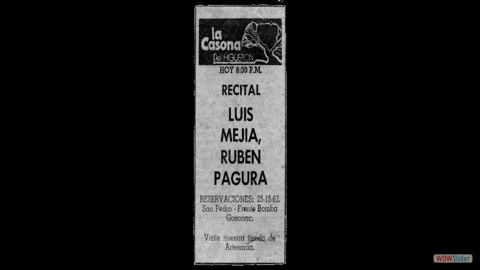 Dúo Mejía-Pagura - 1974