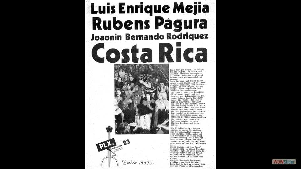 Festival FMJE Berlín - 1973